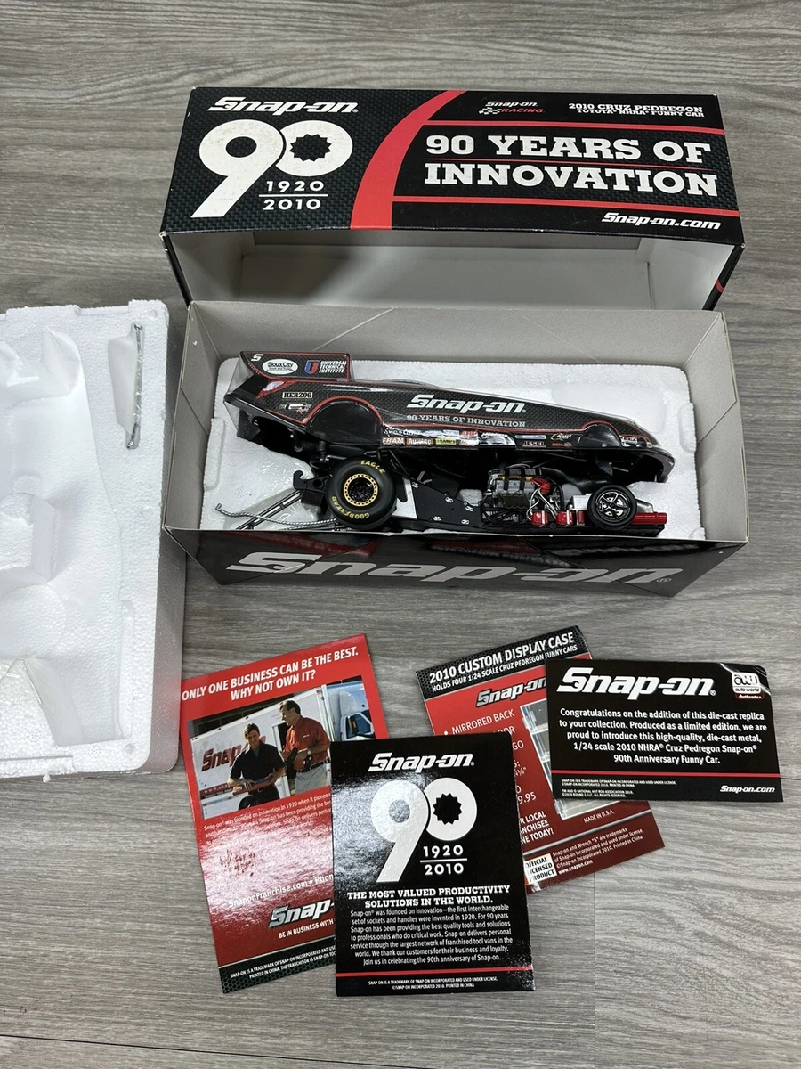 2010 AW Snap-On CRUZ PEDREGON SnapxOn Tools NHRA Toyota Funny Car