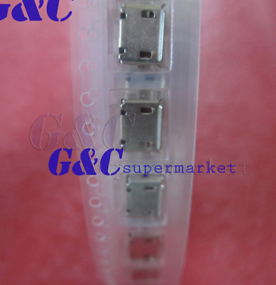 10Pcs Mini Micro USB Type B Female 5Pin SMD soldering jack A3GS