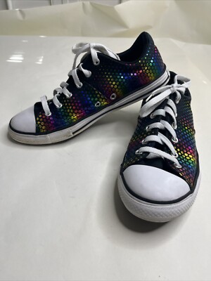 Converse Chuck Taylor All-Star Kaleidoscope Rainbow Low Top Sneakers - Women 6