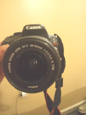 Canon EOS Rebel SL1 18.0MP Digital SLR Camera - Black (Kit with 18-55mm STM...