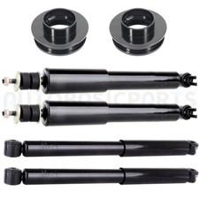 For 1999-2006 Chevy Silverado 1500 3 Front Leveling Lift Kit 4x Shocks Struts