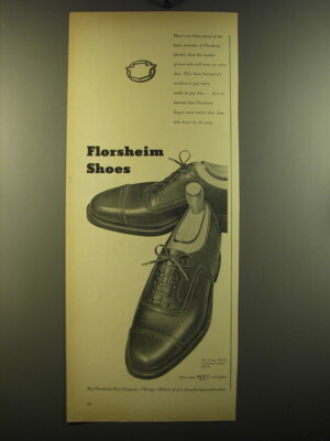 1950 Florsheim Advertisement - The Viking S-1311 Shoes | eBay