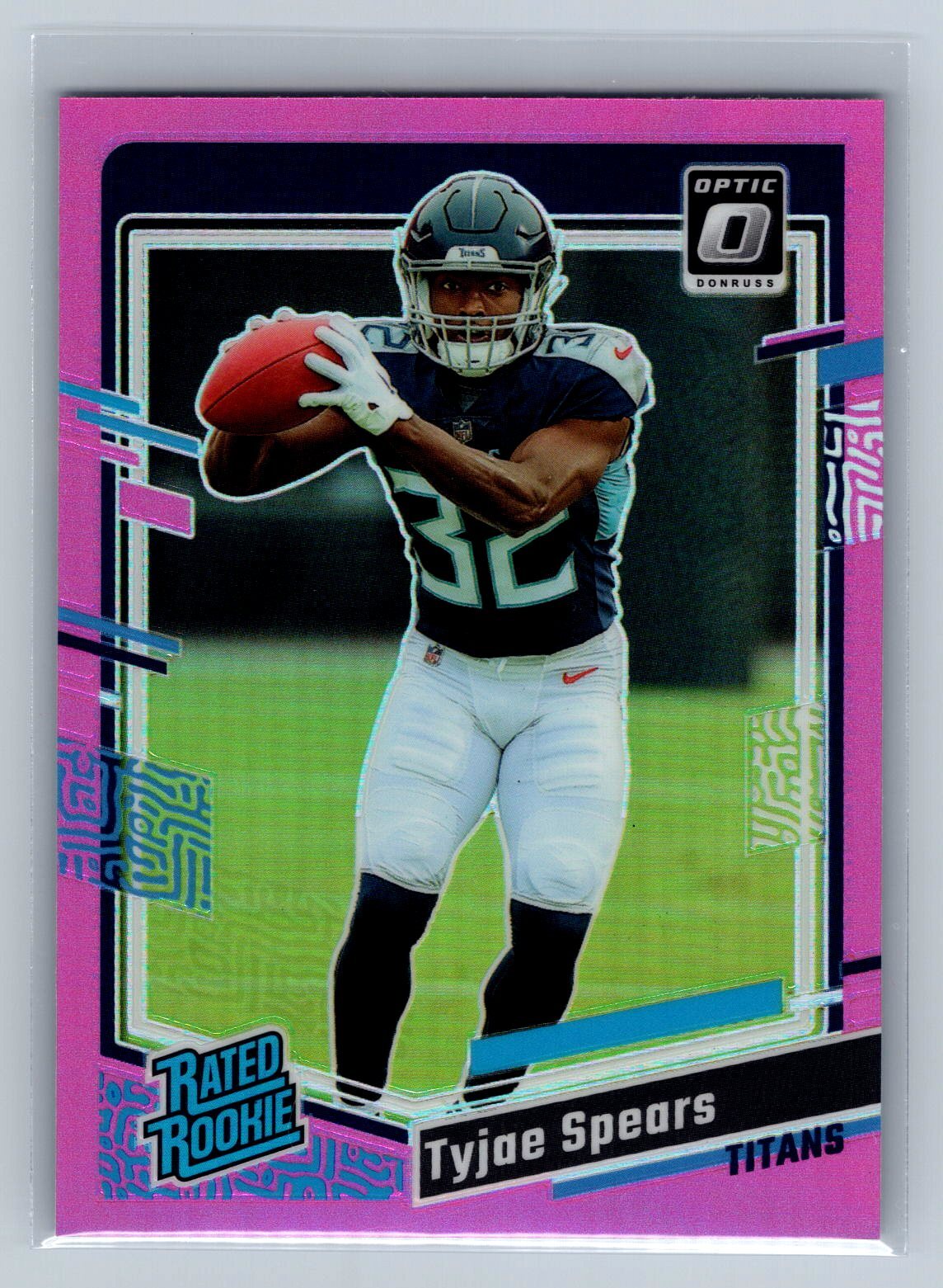 2023 Donruss Optic Tyjae Spears #297 Pink
