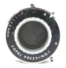 Copal PRESS Shutter 1 With Retaining Ring  NO Aperture Scale. Tested. READ.