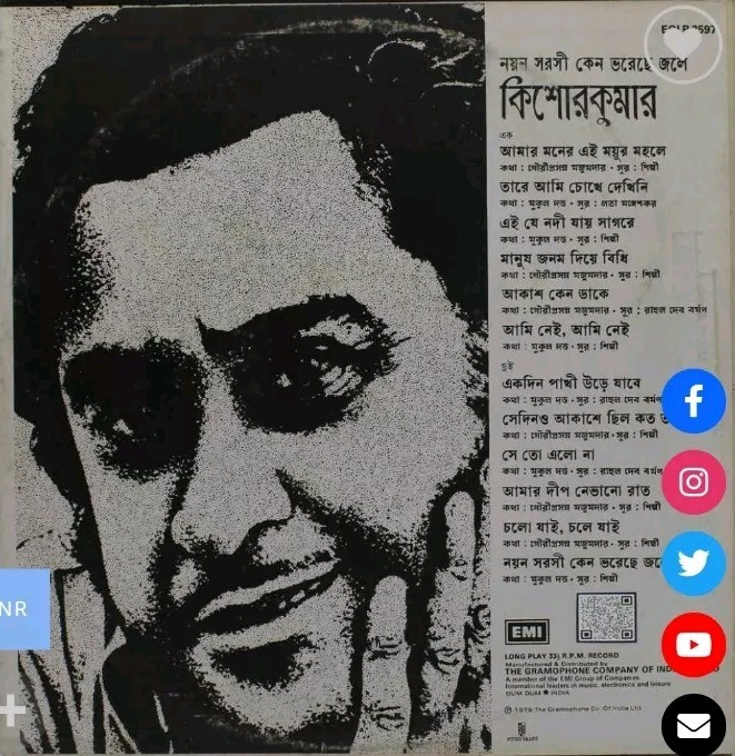 Kishore Kumar Bengali Modern Songs