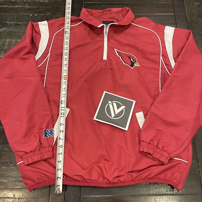 Arizona Cardinals NFC Windbreaker NFL Jacket MENS Size Large