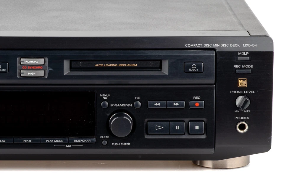Sony MXD-D4 MiniDisc Recorder CD Player MDLP + FB / gewartet 1 Jahr Garantie [2] - Bild 3 von 4