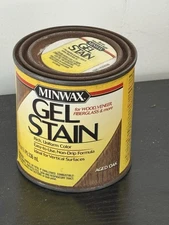Minwax  Multi Surface Wood GEL STAIN 1/2 pint 8 fl oz AGED OAK 260204444