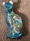 Fenton Honor Collection Favrene Cat Hand Painted And Signed #379/3500