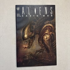👽👽Aliens: Earth War #1 1990 Comic Book High Grade👽👽