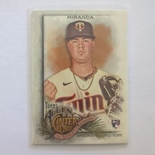 JOSE MIRANDA rc 2022 Topps Allen & Ginter # 214 Twins