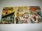 VINTAGE EARLY MARVEL 1950/60'S SILVER AGE LOT OF 3 COMICS- FANTASTIC  FOUR ETC.