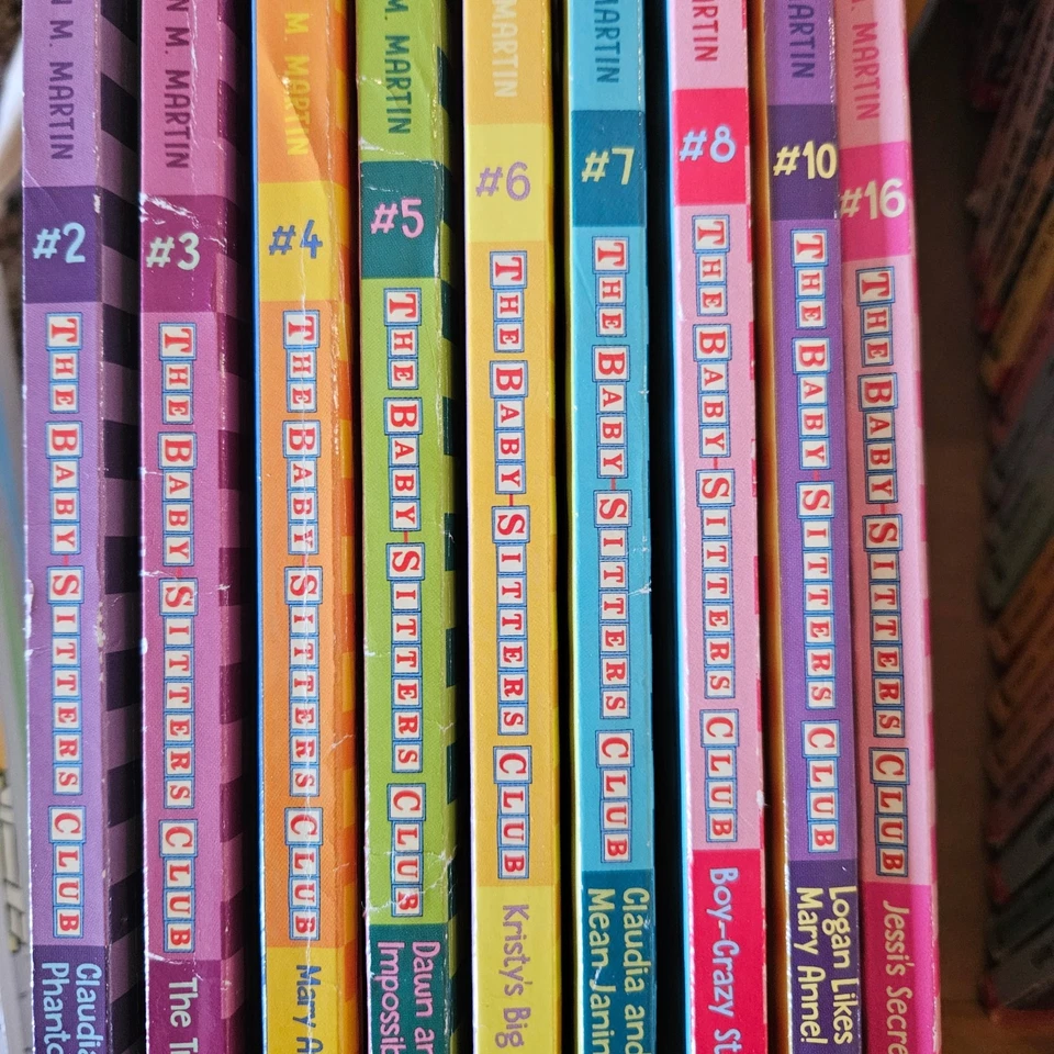 Ann Martin Baby-Sitters Club Babysitters Vtg Kids PB -U CHOOSE *Buy More & Save* Foto 2 de 4