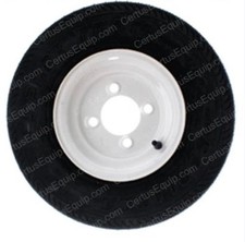 Part # 892668 Fits Cushman TIRE + WHEEL - 4.80X8 LRB 4ON4 PNEUMATIC