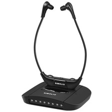 Wireless TV Headphones SIMOLIO Digital Earbuds with Clear Dialog, Transmitter...