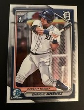 Enrique Jimenez 1st Bowman Chrome 2024 Bowman #BCP-31 Detroit Tigers