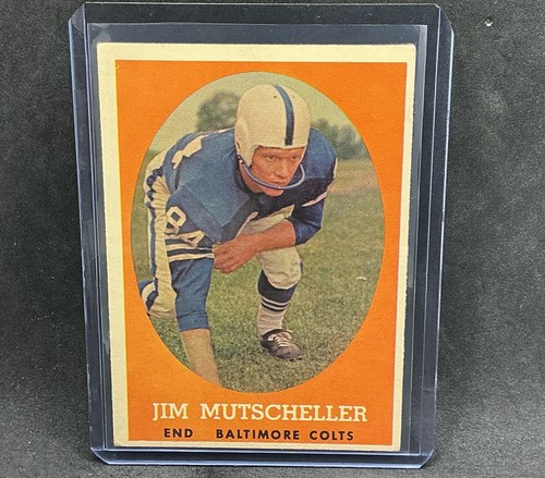 Jim Mutscheller #14 1958 Topps card