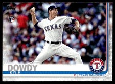 2019 Topps Update Kyle Dowdy #US229 Rookie Texas Rangers