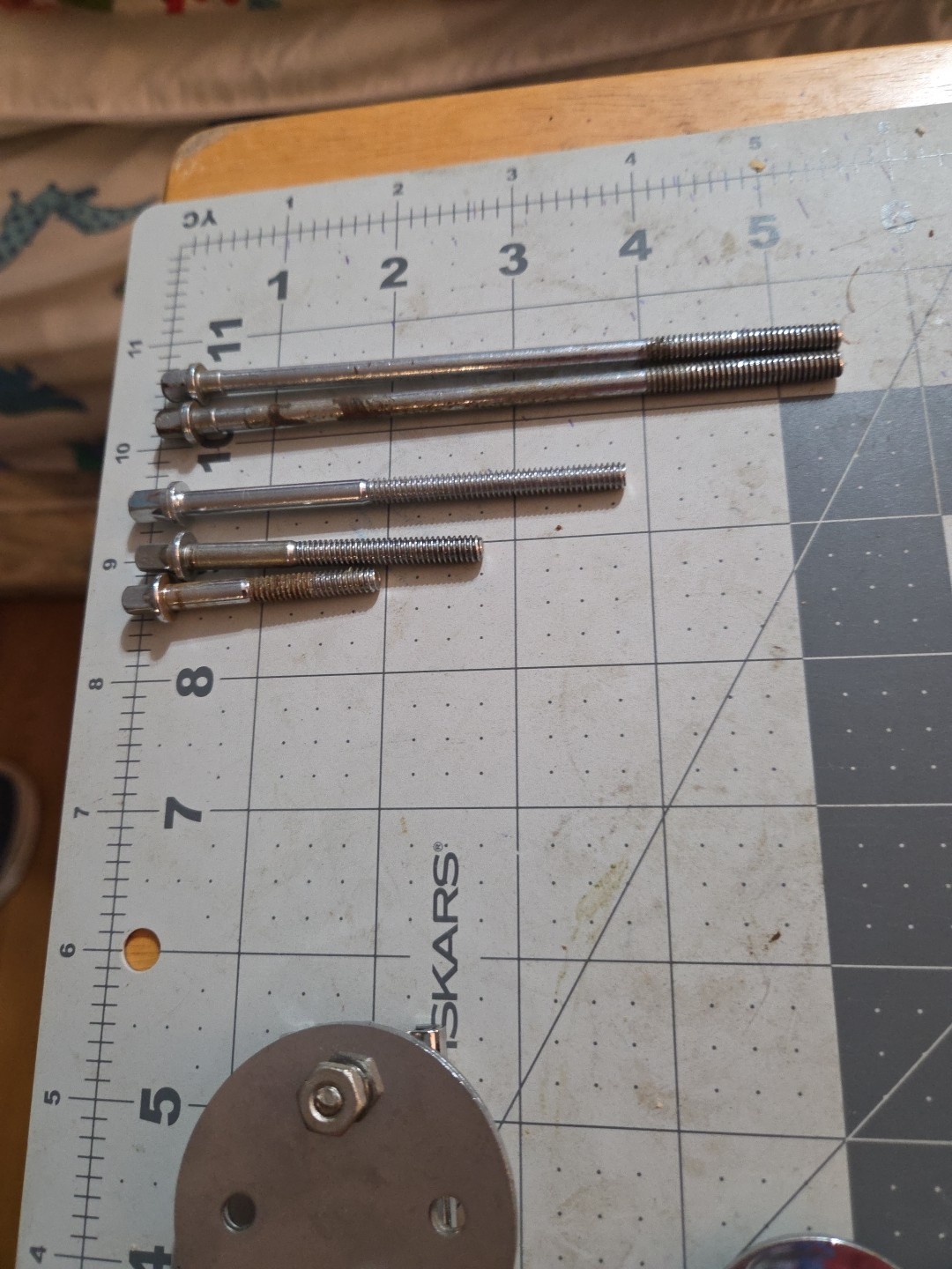 Vintage Drum Hardware Lot 100+ Pieces Adjustment Tools, Tension Rods, Etc LUDWIG