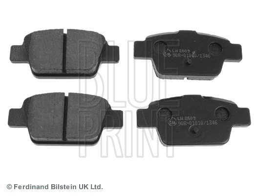 ADL144204 Blue Print Bremsbelagsatz, Scheibenbremse FüR Alfa Romeo,Chrysler,Fiat-image
