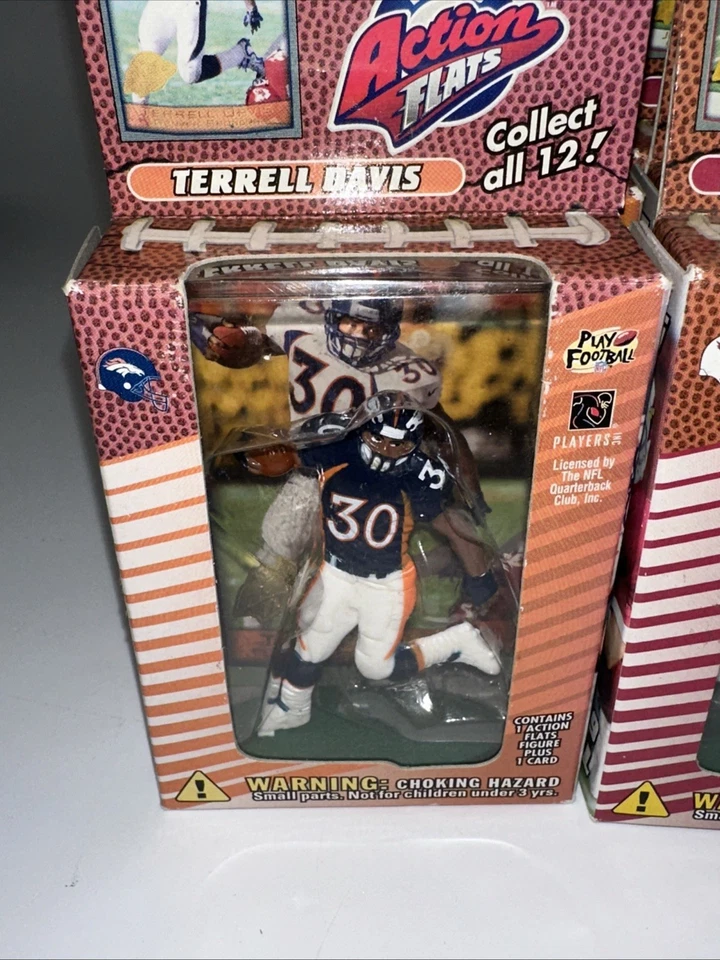 Lote de 22 pisos de acción Topps sellados de colección 1999 con tarjeta de fútbol americano de la NFL, nuevo stock antiguo Foto 3 de 4