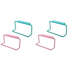  2 Pieces Back Door Towel Rack of Bathroom Holders Hanger for Towels