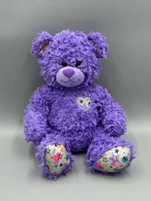 BAB Build a Bear Purple BFF Best Friends Forever Fuzzy Friends Count 2012