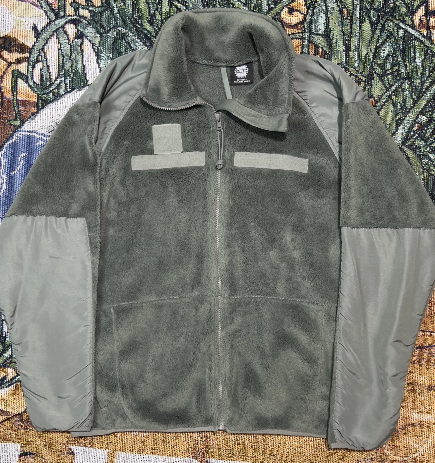 ADS Tactical Gen III Official US Army Issue Polartech Fleece Zip Up Jacket Sz M