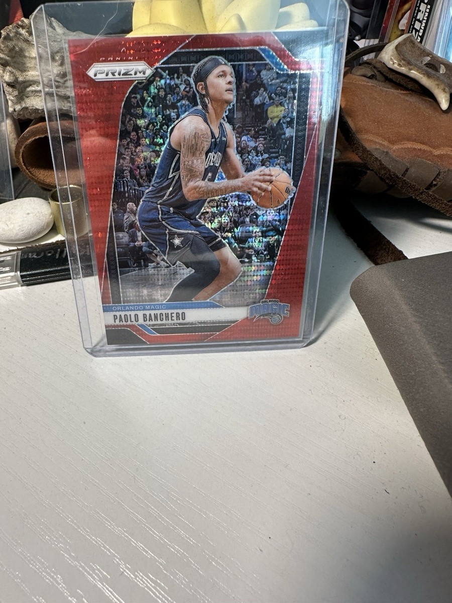 2024-25 Panini Prizm - Paolo Banchero #183 Red Pulsar Prizm 59/75