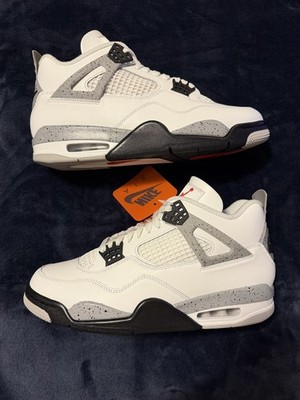 Size 10 - Air Jordan 4 Retro OG 2025 White Cement LN3M