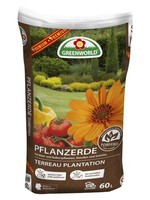 Greenworld Premium Pflanzerde Torffrei 60 L Erde