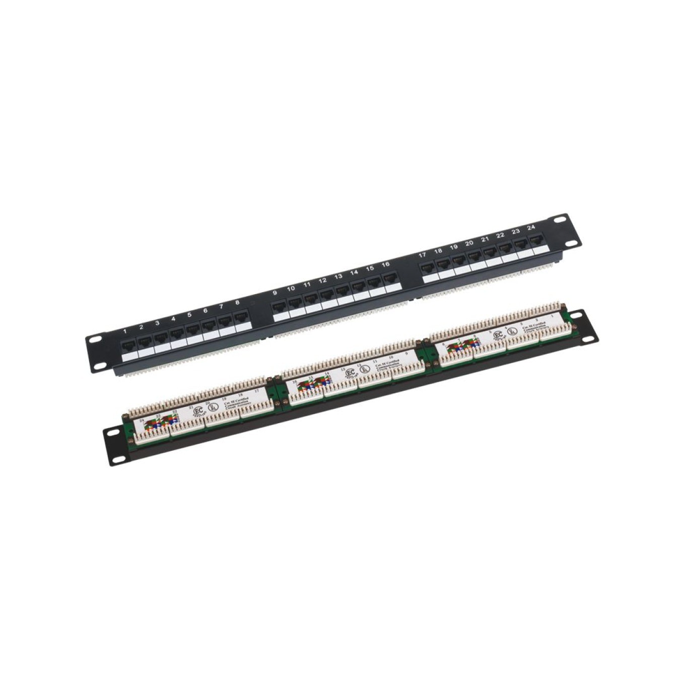 Alan Schwarz Alantec Pk-U5-1 Patch Panel 1U - Bild 2