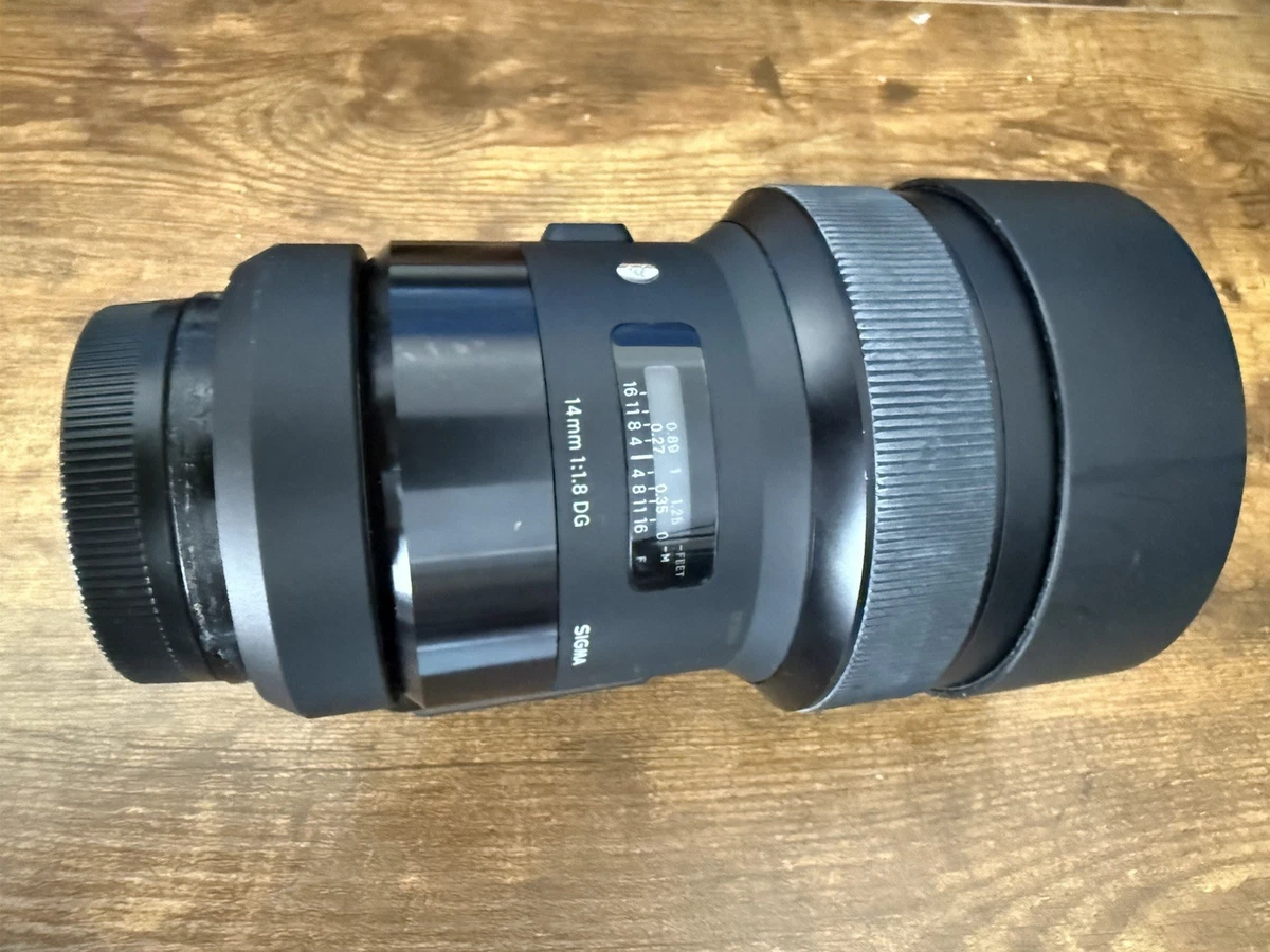 Sigma Art Sony E-mount 14mm Focal Camera Lenses for sale | eBay