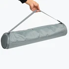 (Grey)Yoga Mat Storage Bag Oxford Cloth Waterproof Zipper Switch Yoga Mat T