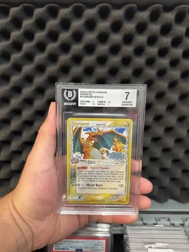 Pokemon TCG 2006 EX Crystal Guardians Charizard Delta Species 4/100 RH BGS 7