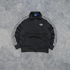 Vintage Adidas Firebird Originals Trefoil Striped Zip Track Jacket Sz M