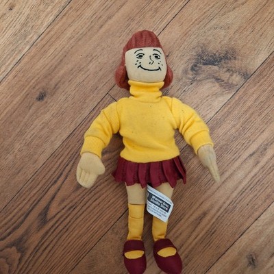 Vintage Scooby-Doo Velma Plüschtier 2002 9 Zoll Stofftier Warner Bros Studio Store