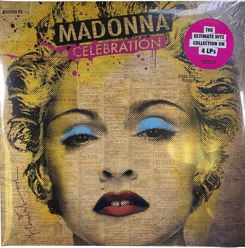 Madonna Celebration Ultimate Hits Collection 2009 4 LP ALBUM Vinyl Record Swet