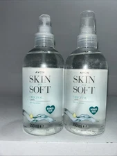 2 New Avon Skin So Soft Original Dry Oil Body Spray 250 Ml Each One Missing Cap