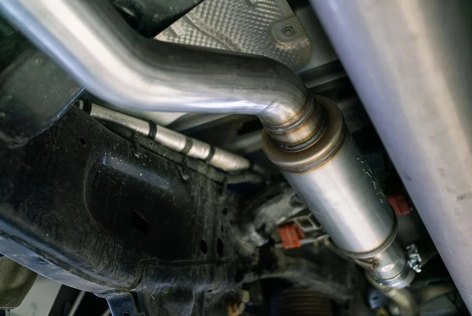 For Ram 1500 2019-2024 MBRP High Flow Silver Exhaust Muffler Foto 4 de 4