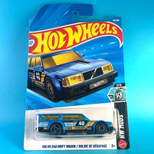 HOT WHEELS 2026 VOLVO 240 DRIFT WAGON BRIGHT BLUE 69/250 JJJ36 HW MODS CAMPBELL