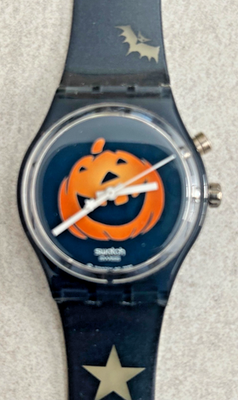 Swatch Halloween Special – Happy Nightmare - Loomi - GN906 - 1998