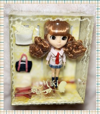 Little Pullip Miki Groove Miniature Schoolgirl Petite Blythe 4.5'' Fashion Doll