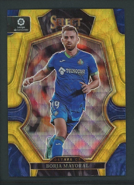 2022-23 BORJA MAYORAL 06/10 PANINI SELECT LALIGA SANTANDER MEZZANINE WAVE GOLD