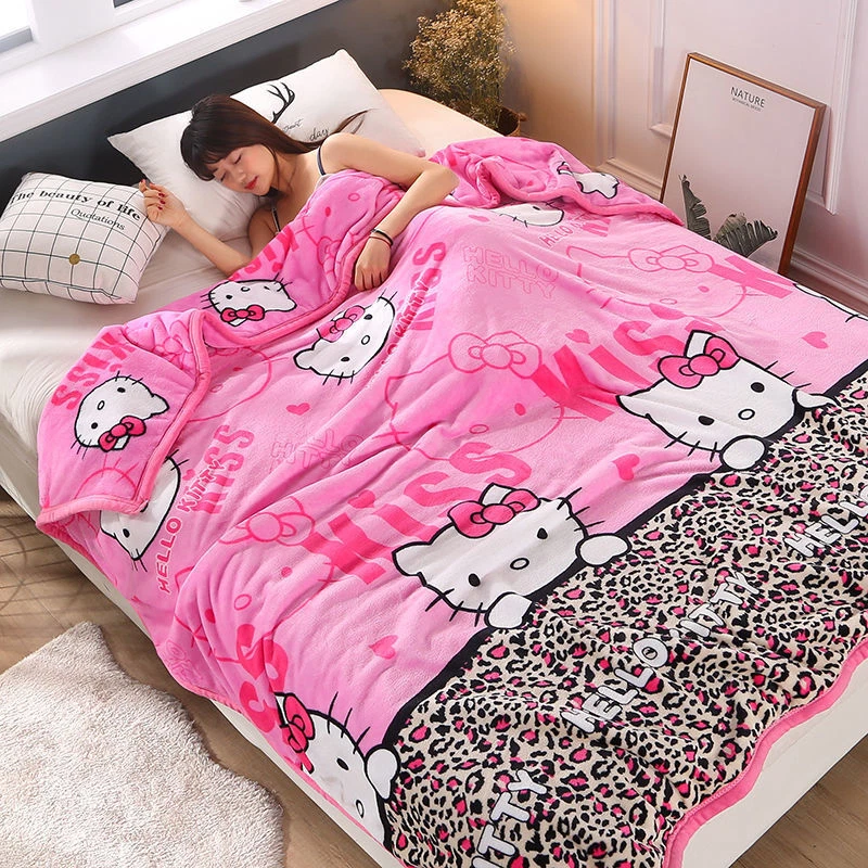 Fluffy Plush Throw Blanket / Pink, Best Stylish Bedding