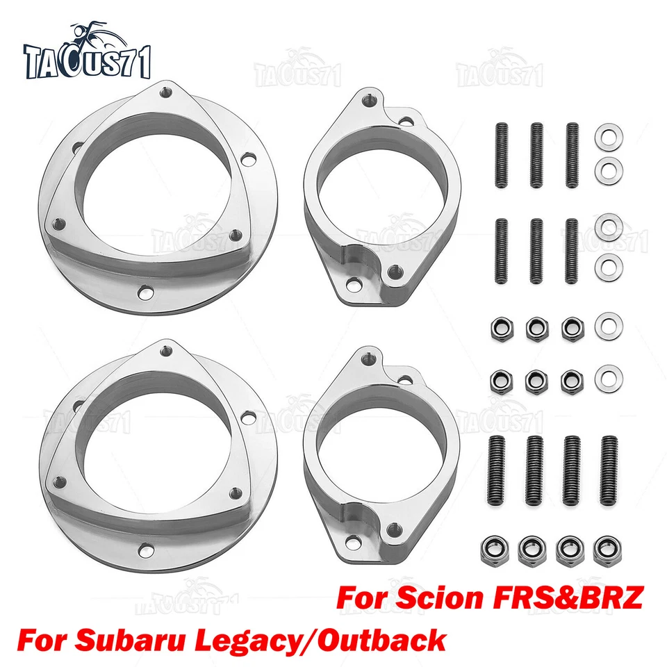 Billet 2" Lift Spacers For 2010-2015 Subaru Legacy & Outback & FRS / BRZ - Imagem 2 de 4