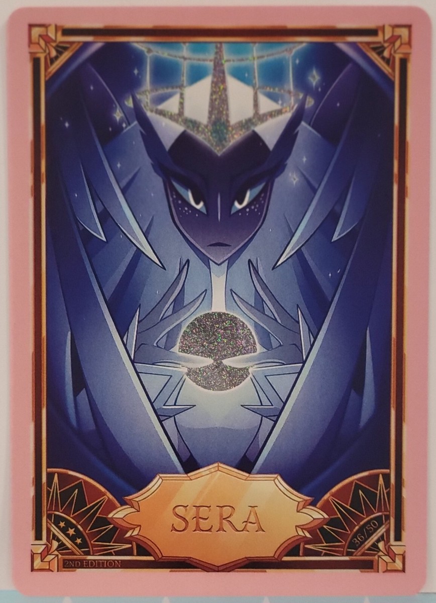 Sera Hazbin Hotel Trading Card PINK FOIL 2nd Edition 36/50