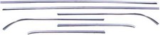 For 1968-72 Chevy II, Nova, Ventura; Roof Drip Molding Set; 6-Pieces