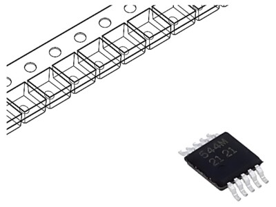 RCLAMP0544M.TBT Diode: TVS Array 6V 5A 125W Unidirektional MSOP10 Ch: 4 SEMTECH