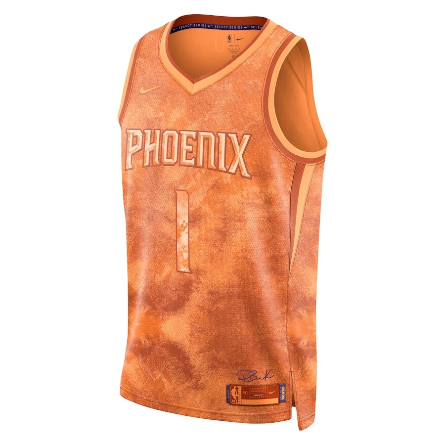 ウェア NIKE NBA PHOENIX SUNS #1 D.BOOKER XL Nike Phoenix Suns Jersey Mens XL (52) x Devin Booker Icon